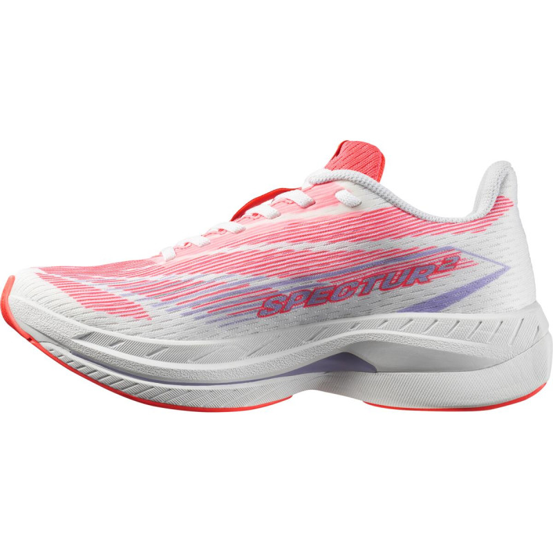 Dámska bežecká obuv Salomon SPECTUR 2 W White/Neon Flame/Viotul 1