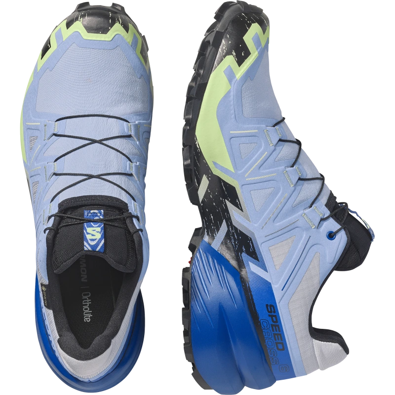 Pánska trailová obuv Salomon SPEEDCROSS 6 GTX ICON Brunnera Blue / Surf The Web 5