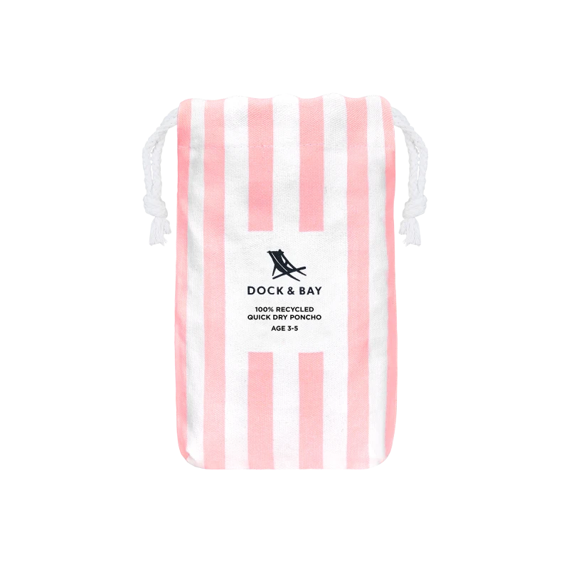 Detské PONČO Malibu Pink 3