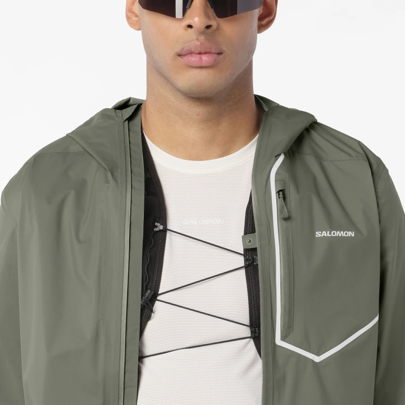 Bežecká bunda Salomon BONATTI PRO JKT M CASTOR GRAY 4