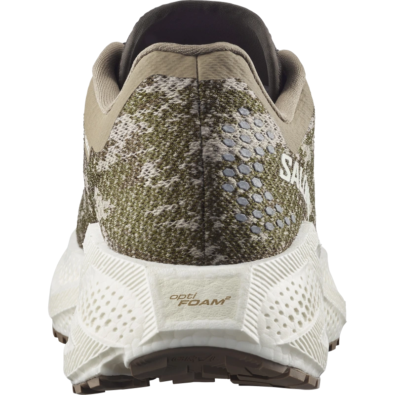 Pánska univerzálna bežecká obuv Salomon AERO GLIDE 4 GRVL Safari / Vanilla Ice 2