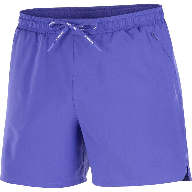 Bežecké nohavice Salomon SHKout CORE SHORTS 5" M Blue Granite