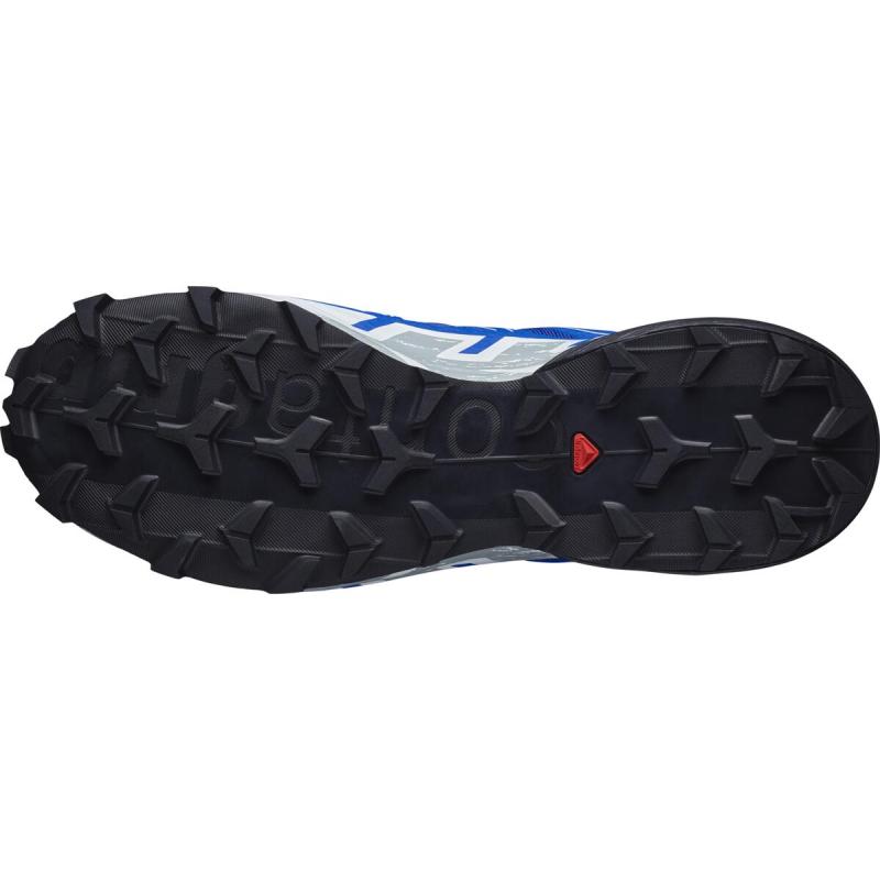 Pánska trailová obuv Salomon SPEEDCROSS 6 GTX Nautical Blue / Black / White