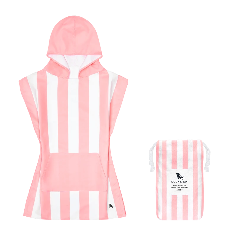 Detské PONČO Malibu Pink