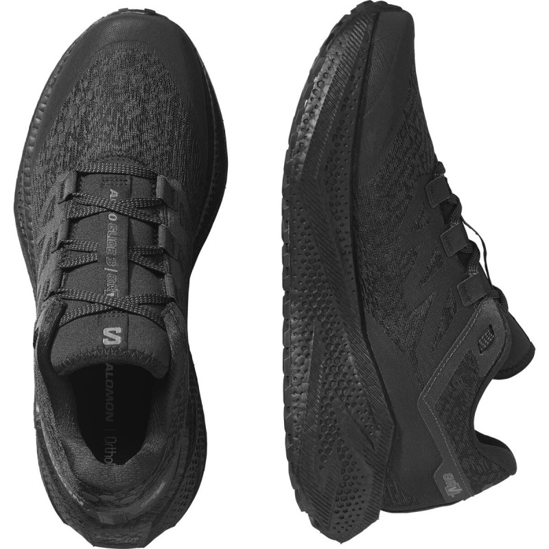 Pánska univerzálna bežecká obuv Salomon AERO GLIDE 3 GRVL Phantom / Black / Black 4