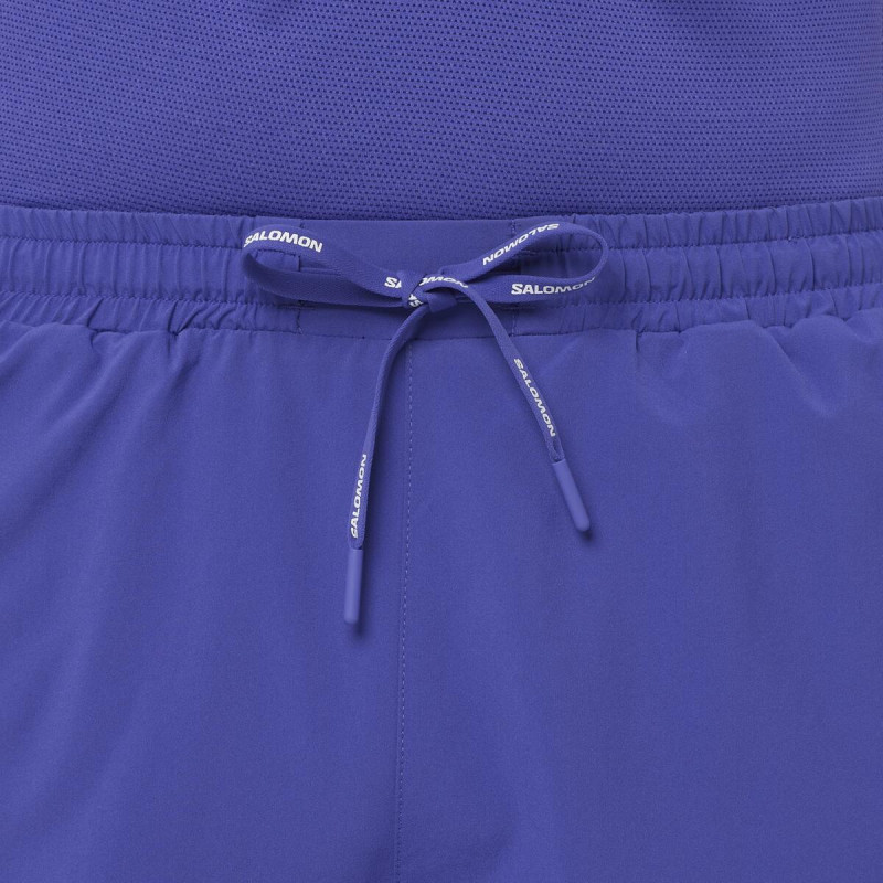 Bežecké nohavice Salomon SHKout CORE SHORTS 5" M Blue Granite 4