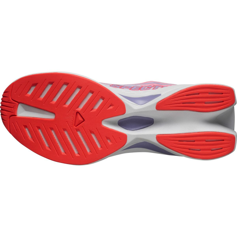 Dámska bežecká obuv Salomon SPECTUR 2 W White/Neon Flame/Viotul 4