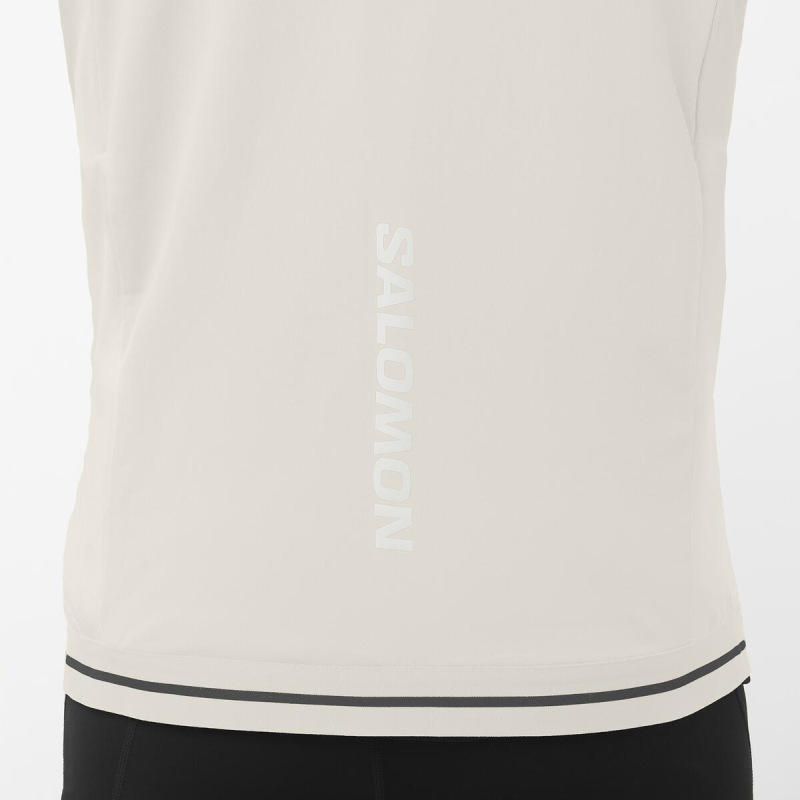 Pánska bežecká bunda GORE-TEX® SSHELL JKT M WHISPER WHITE 3