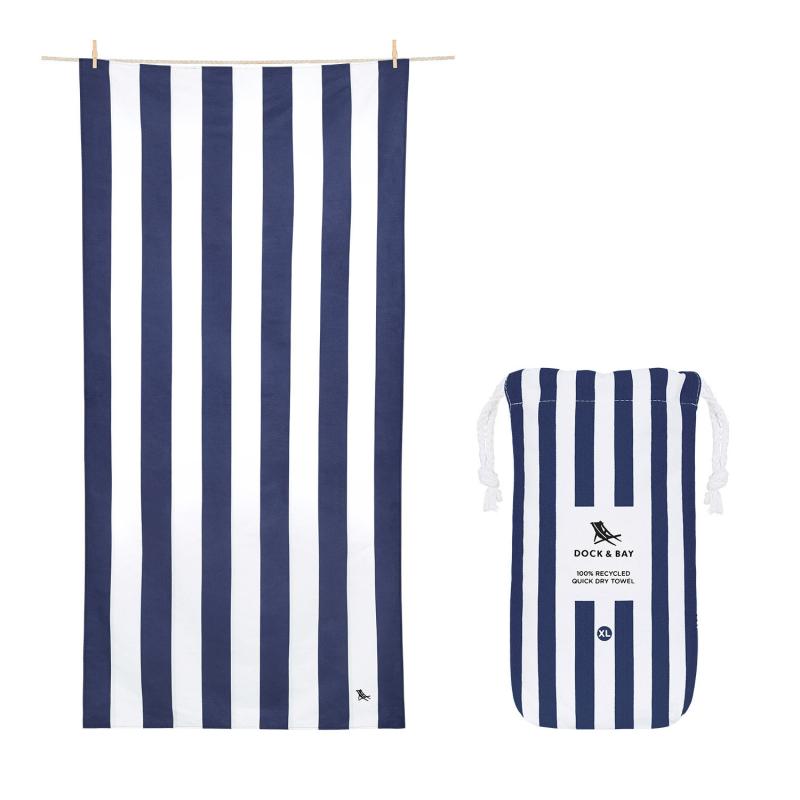 Uterák DOCK&BAY CABANA dark blue - 160x80cm