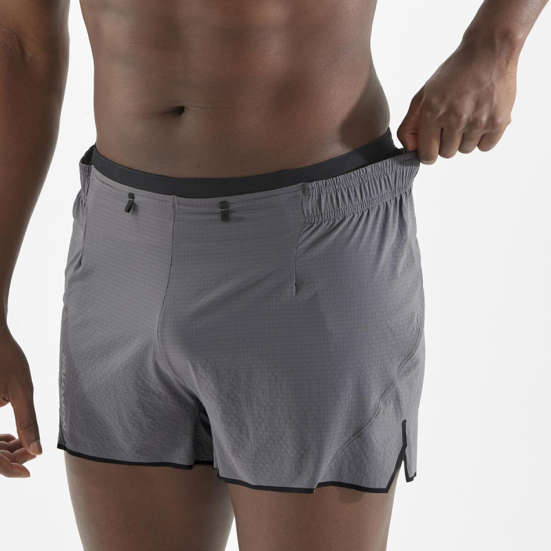 Pánske bežecké trenky Salomon SENSE AERO 3'' SHORTS M CASTELROCK 2