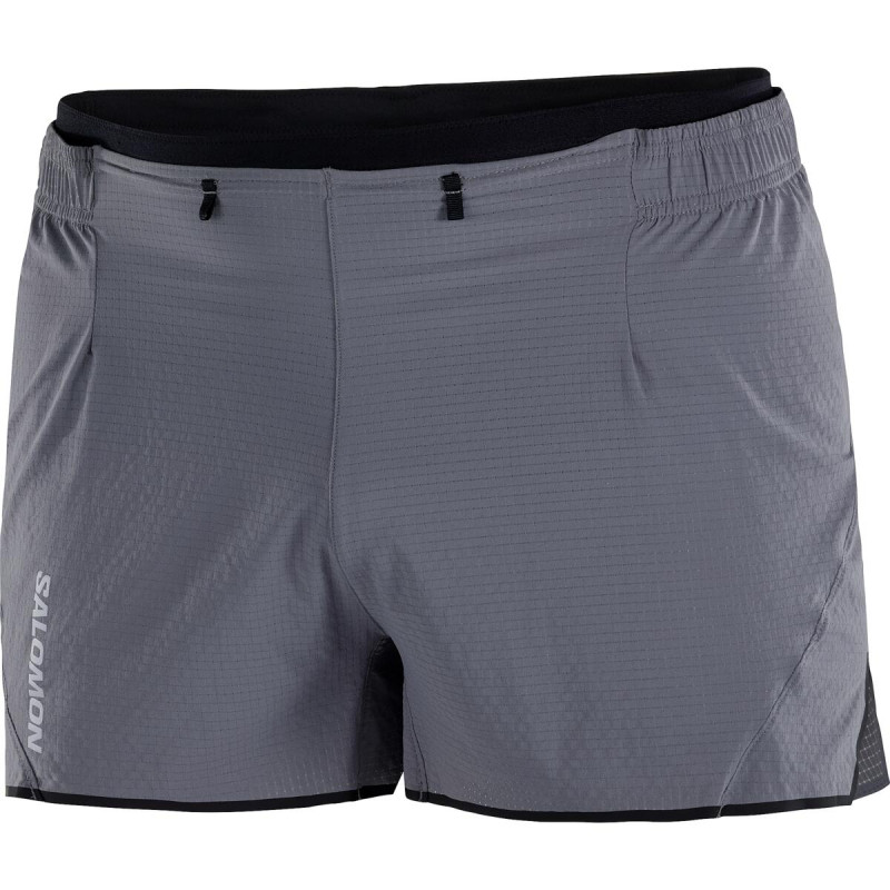 Pánske bežecké trenky Salomon SENSE AERO 3'' SHORTS M CASTELROCK