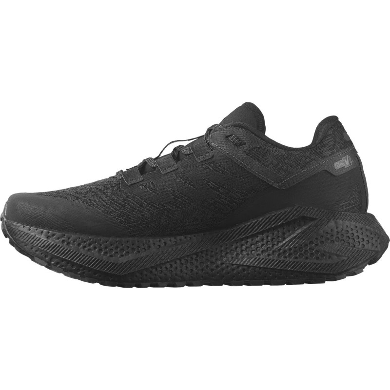 Pánska univerzálna bežecká obuv Salomon AERO GLIDE 3 GRVL Phantom / Black / Black