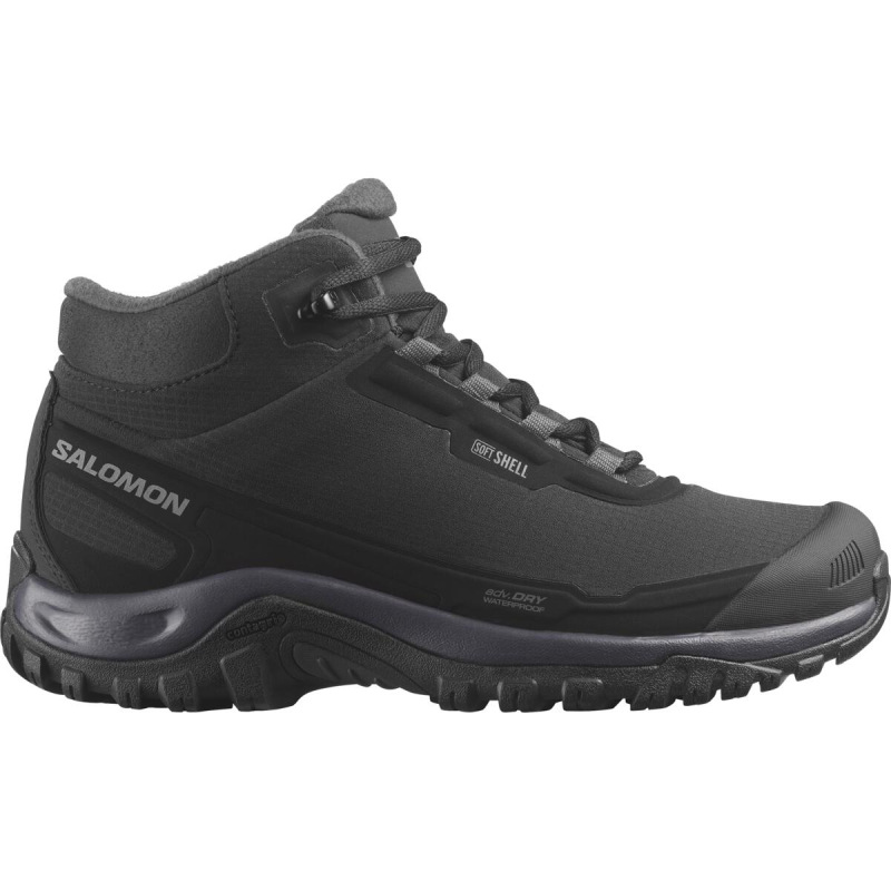 Dámska zimná obuv Salomon SHELTER WP W Black/Nine Iron/Excali