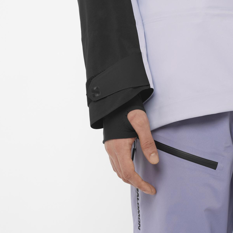 Pánska bunda SALOMON MOON PATROL GTX JKT M COSMIC SKY/BLUE GRA 7