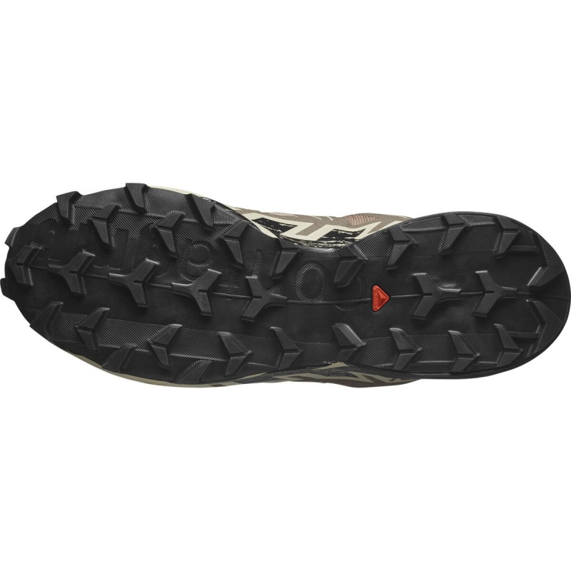 Pánska trailová obuv Salomon SPEEDCROSS 6 Natural/Black/Almilk 4
