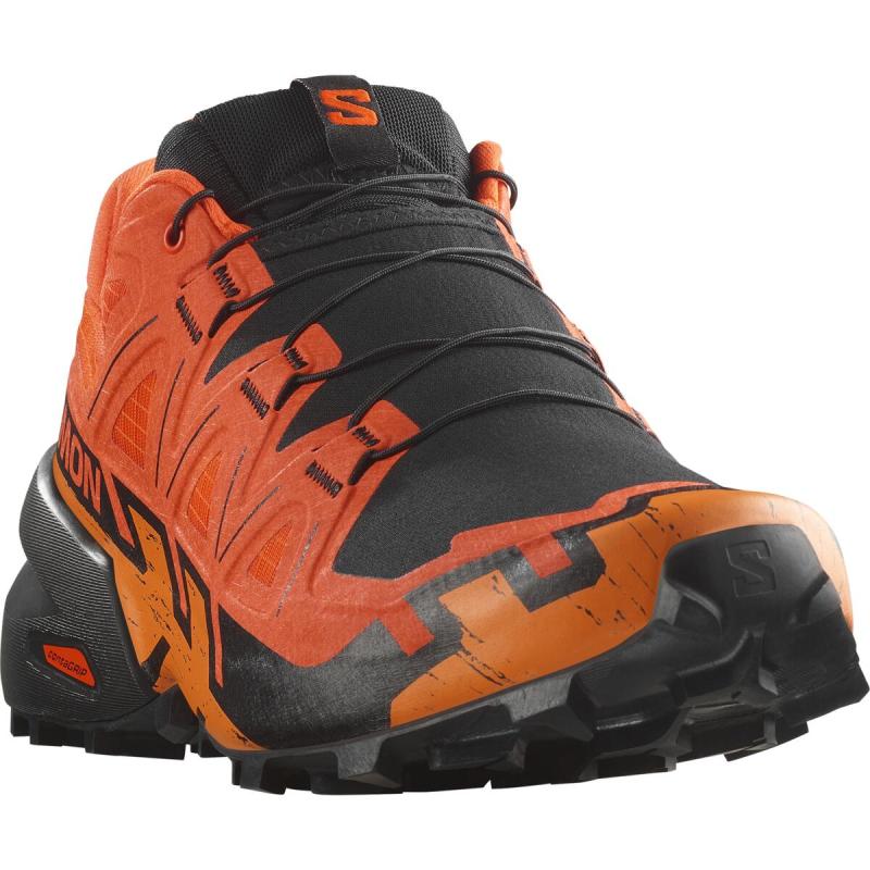 Pánska trailová obuv Salomon Obuv SPEEDCROSS 6 Redora/Black/Turmer 2