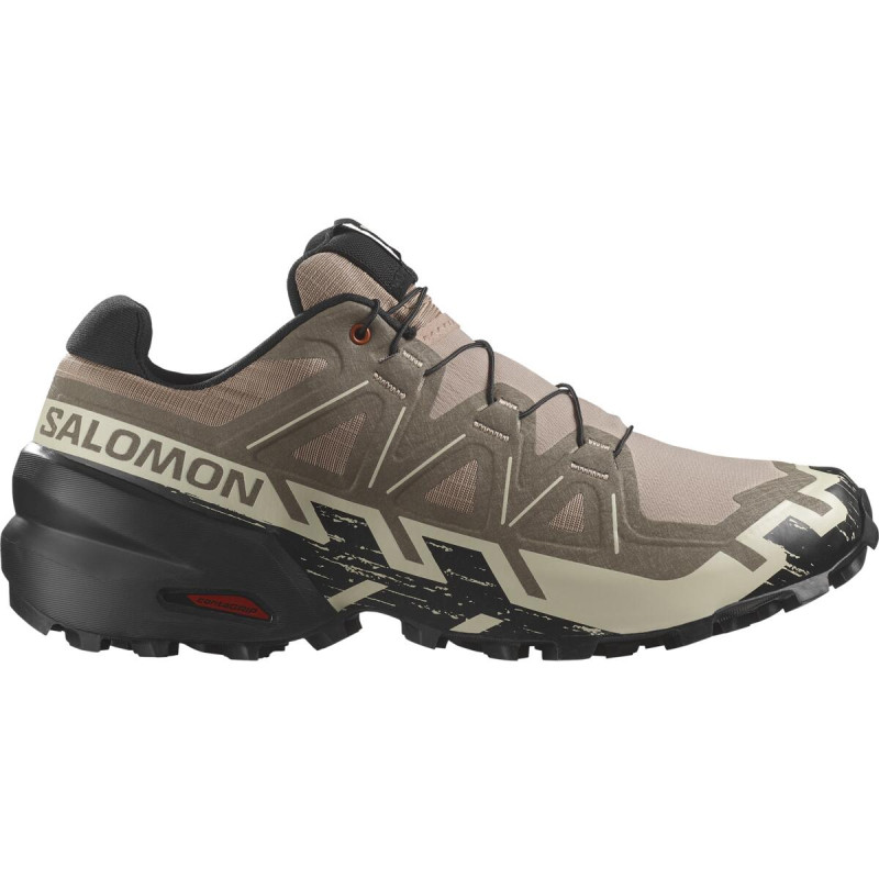 Pánska trailová obuv Salomon SPEEDCROSS 6 Natural/Black/Almilk