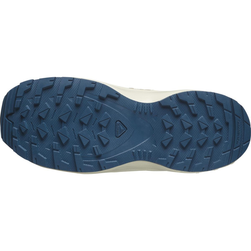 Detská nepremokavá obuv Salomon XA PRO V8 CSWP J Black / Turbul / Quar 4