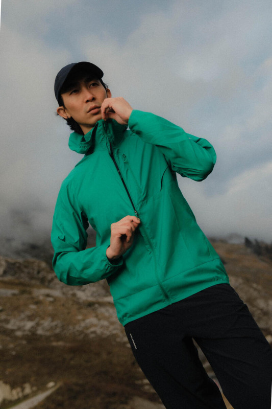 Bežecká bunda Salomon CROSS WIND JKT M PARAKEET 6