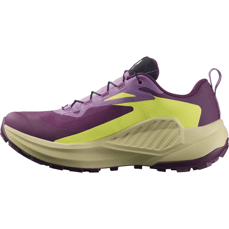 Nepremokavá dámska bežecká obuv Salomon GENESIS GTX W Winter Bloom/Concord Grape 4
