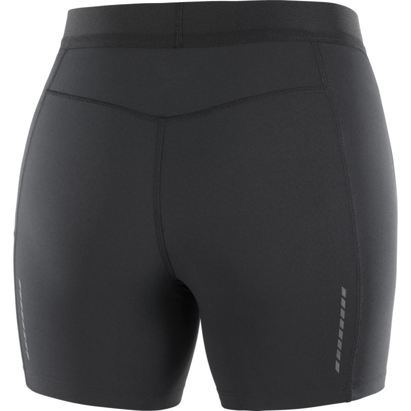 Dámske bežecké legíny Salomon SENSE AERO SHORT TIGHTS W DEEP BLACK 1