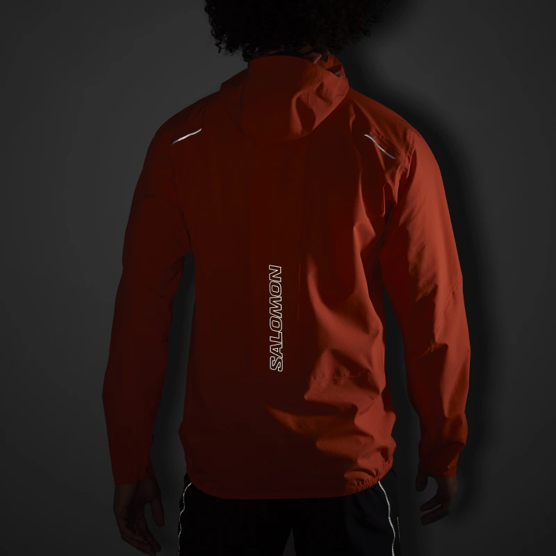 Bežecká bunda Salomon BONATTI TRAIL JKT M CHERRY TOMATO 6