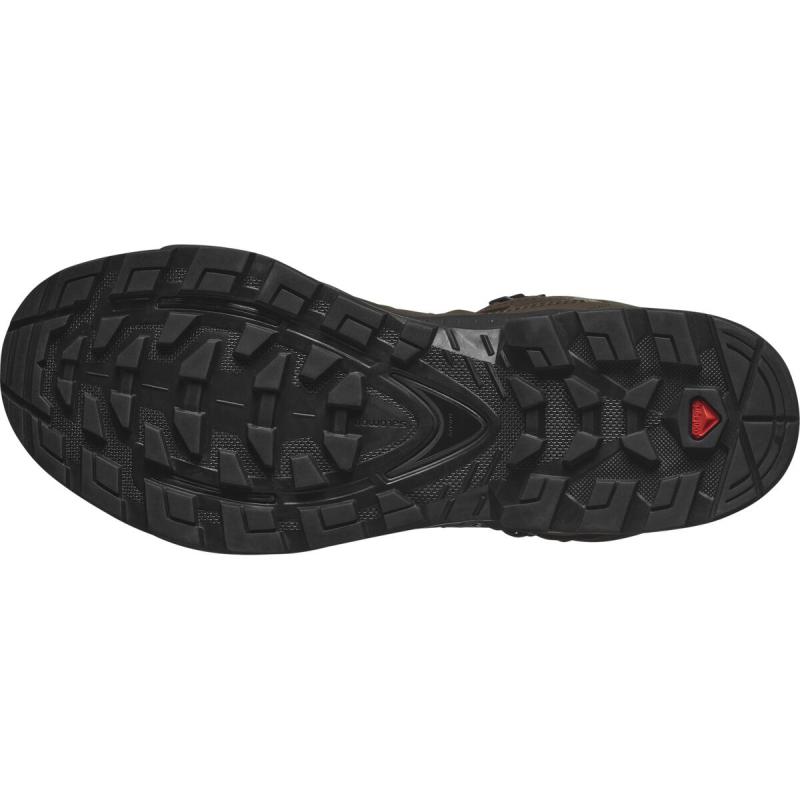 Pánska turistická obuv Salomon QUEST TRACKER GTX Earthb / Green / Black 5