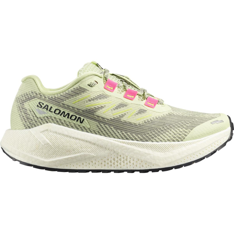 Dámska cestná bežecká obuv Salomon AERO BLAZE 3 GRVL W Butterfly/Knockout Pink