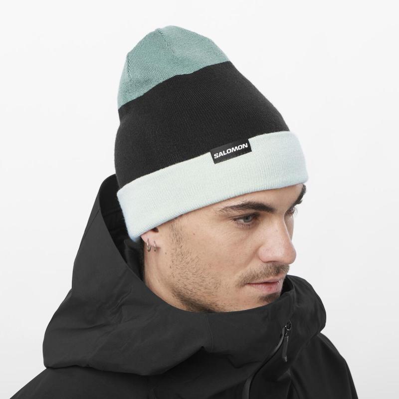 Čiapka Salomon FLATSPIN REVERSIBLE BEANIE MISTY B