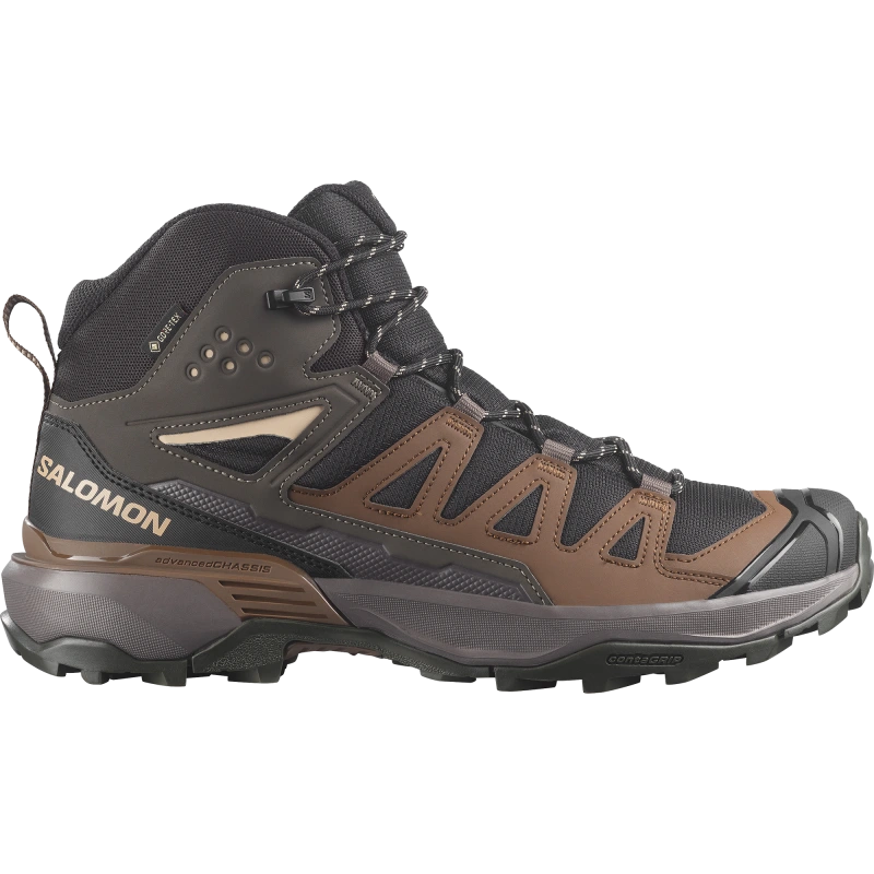 Pánska outdoorová obuv Salomon X ULTRA 360 MID GTX Black / Dark Gull Gray