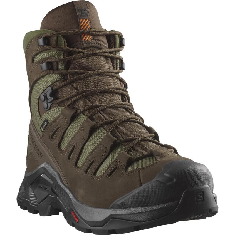 Pánska turistická obuv Salomon QUEST TRACKER GTX Earthb / Green / Black 3