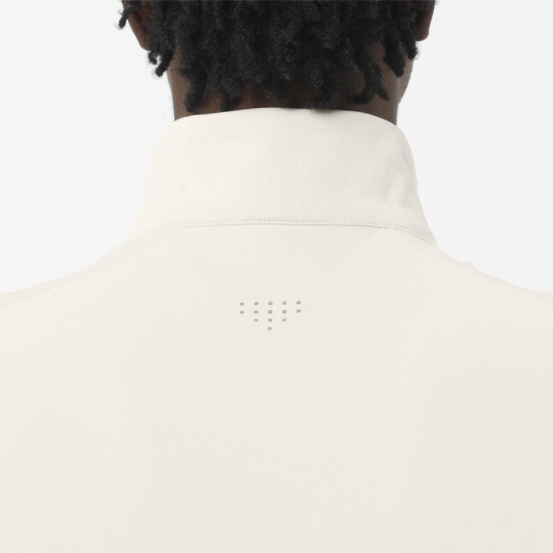 Pánska bežecká bunda GORE-TEX® SSHELL JKT M WHISPER WHITE 4