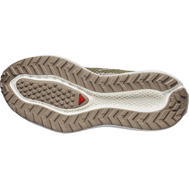 Pánska univerzálna bežecká obuv Salomon AERO GLIDE 4 GRVL Safari / Vanilla Ice 3