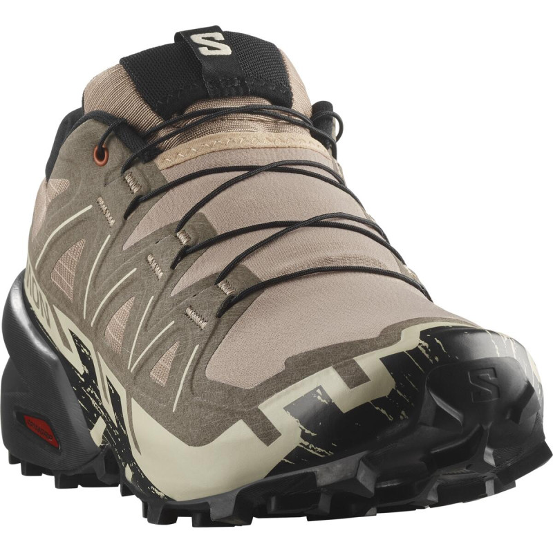 Pánska trailová obuv Salomon SPEEDCROSS 6 Natural/Black/Almilk 2