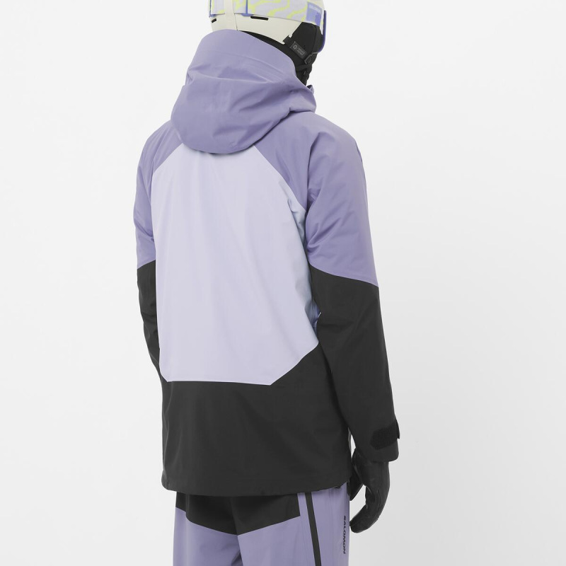 Pánska bunda SALOMON MOON PATROL GTX JKT M COSMIC SKY/BLUE GRA 3