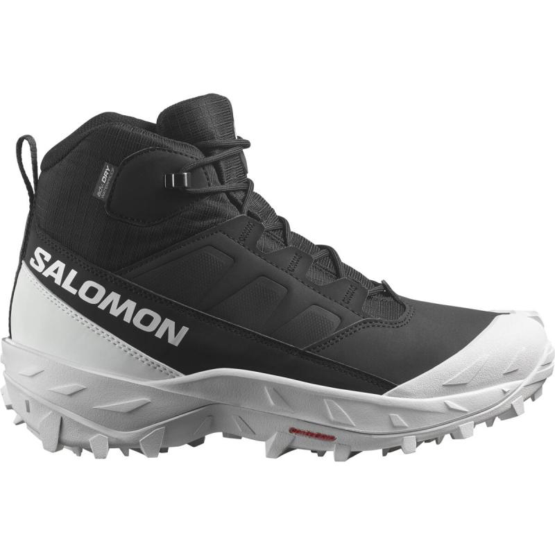 Pánska zimná obuv Salomon CROSSTRAK WP Black/Black/White