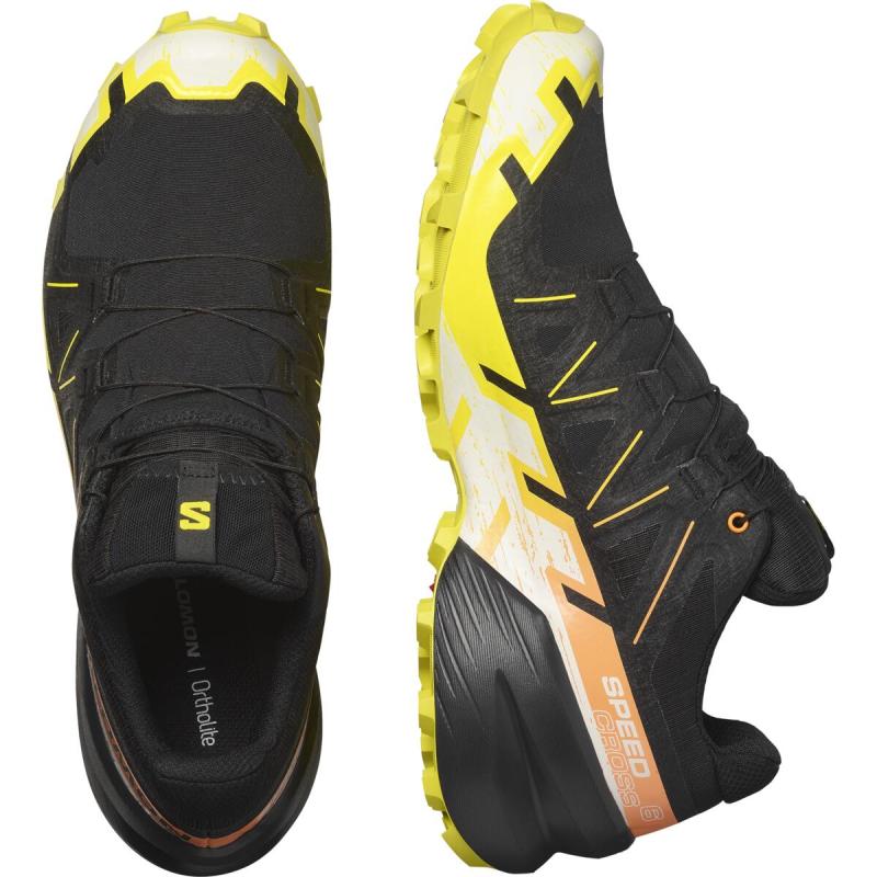 Pánska trailová obuv Salomon SPEEDCROSS 6 GTX lack/Sulphr/Bpara