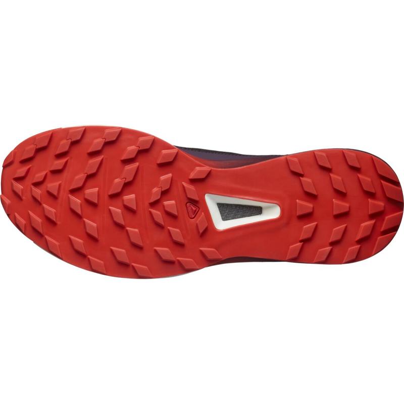 Bežecká obuv Salomon S/LAB ULTRA 3 V2 Plum Perfect / Fiery Red / White
