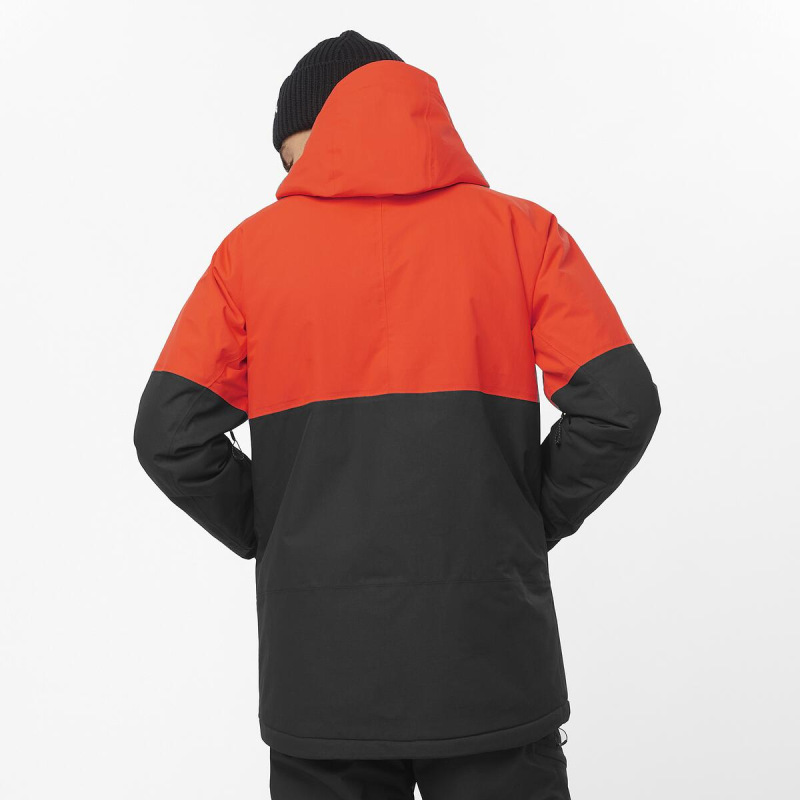 Bunda SALOMON TRANSFER PUFF JACKET M CHERRY TOMATO/DEE 2