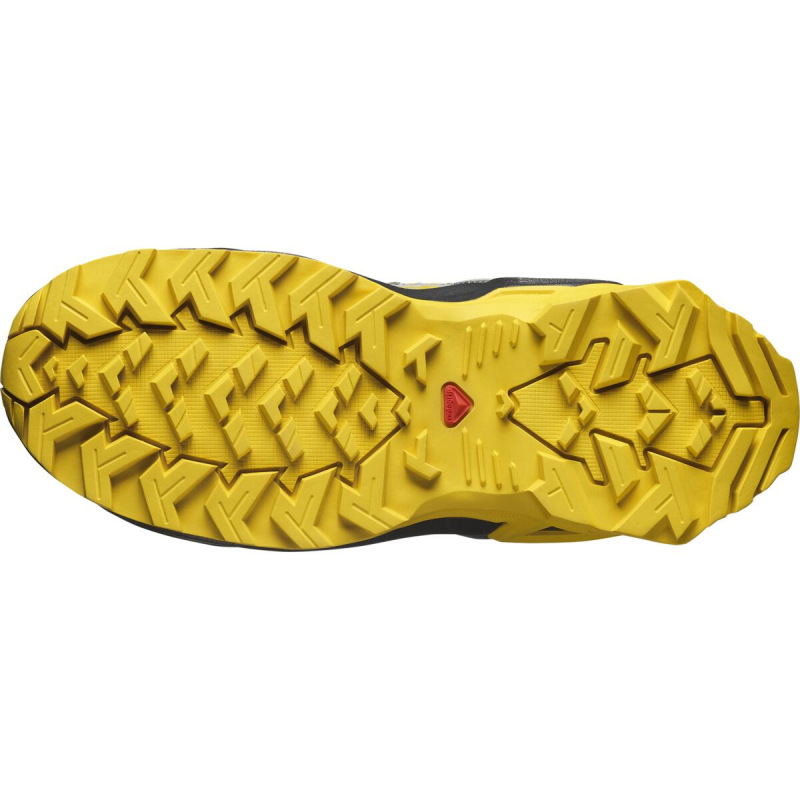 Detská nepremokavá obuv Salomon X ULTRA MID GTX J Clrock / Black / Spice 4