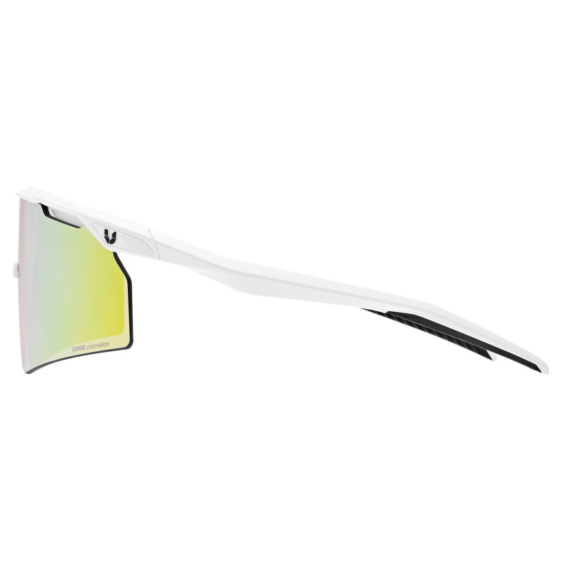 Slnečné okuliare UVEX ULTIMATE PACE ULTRA CV white matt/mirror yellow 4