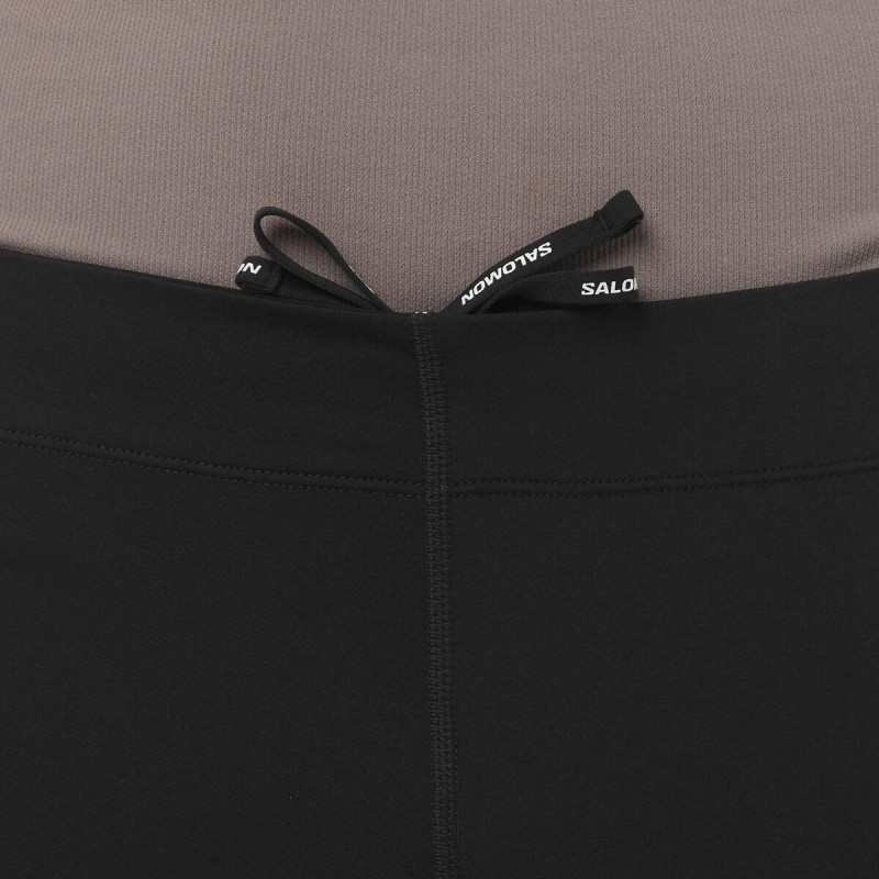 Pánske zateplené nohavice Salomon SHKout CORE WARM TIGHTS Deep Black 3