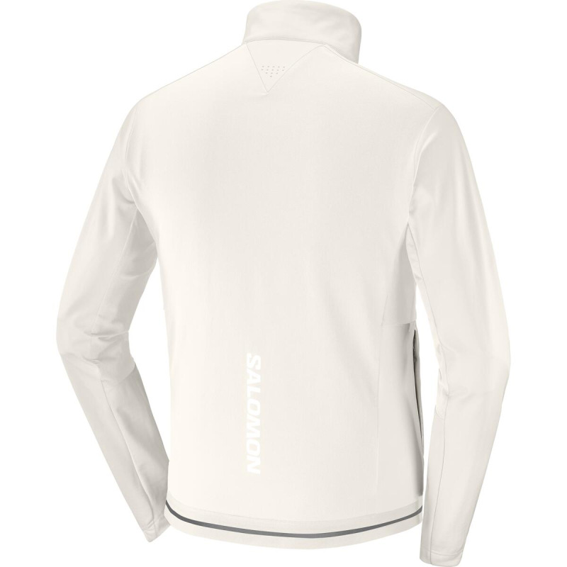 Pánska bežecká bunda GORE-TEX® SSHELL JKT M WHISPER WHITE 1