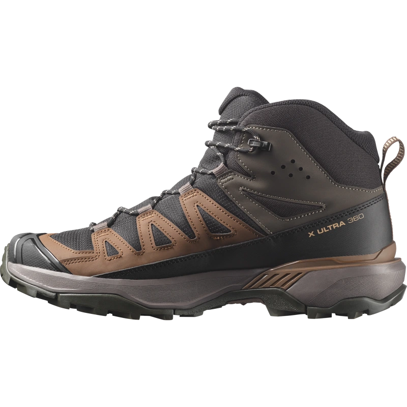 Pánska outdoorová obuv Salomon X ULTRA 360 MID GTX Black / Dark Gull Gray 4
