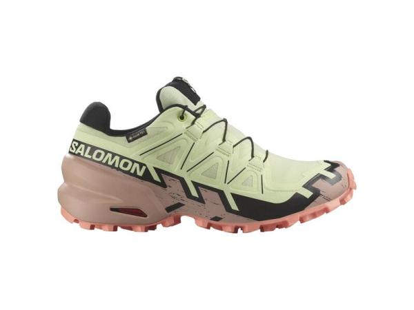 Dámska trailová obuv Salomon obuv SPEEDCROSS 6 GTX W Lime C/Mahogr/Bl