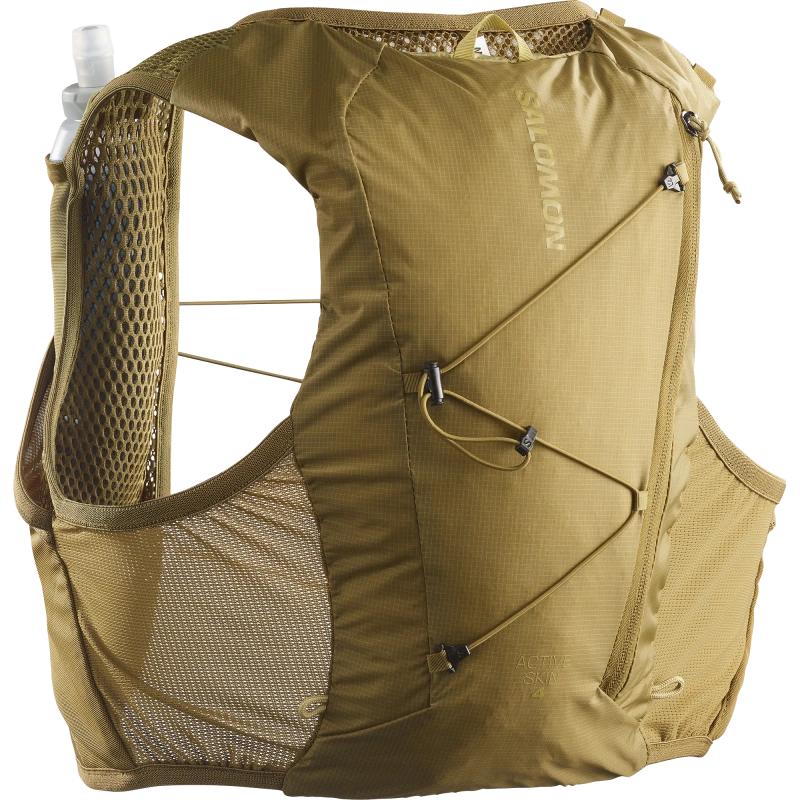 Bežecký batoh Salomon ACTIVE SKIN 4 SET BRILLIANT OLIVE / Willow