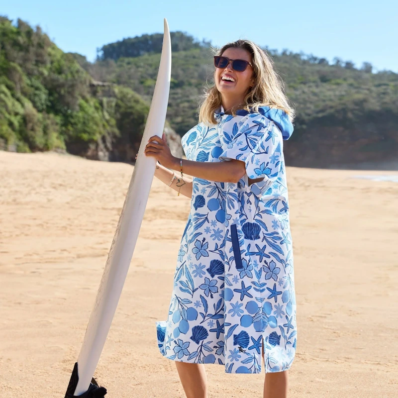 Dospelácke pončo Dock and Bay Quickdry Hooded Poncho - Wavy Baby 3
