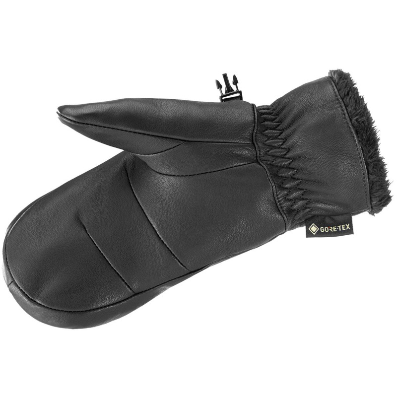 Rukavice Salomon NATIVE GORE-TEX MITTEN W DEEP BLACK 1