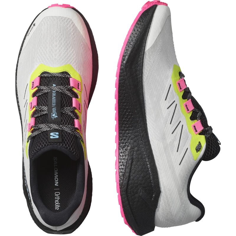 Pánska cestná bežecká obuv Salomon AERO BLAZE 3 GRVL GTX Vanilla Ice/Black 5