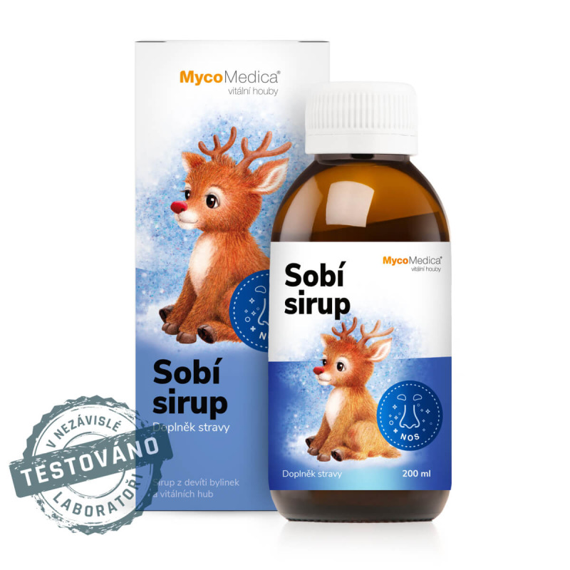 Sobí sirup - Nádcha I MycoMedica®